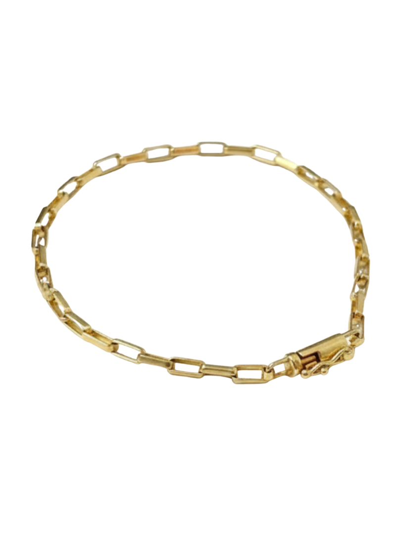 Pulseira Masculina Cartier Moeda Antiga 2.5mm