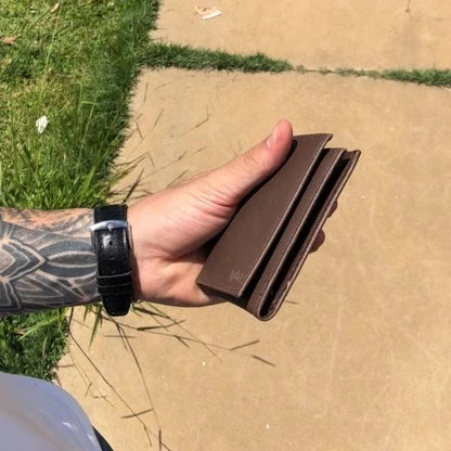 Carteira Masculina Couro Ecológico Premium com Porta Cartões