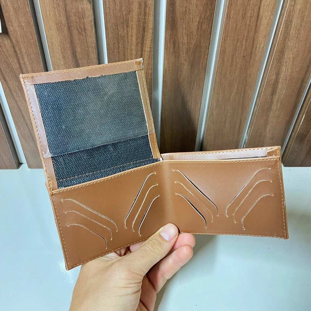 Carteira Masculina Couro Ecológico Premium com Porta Cartões