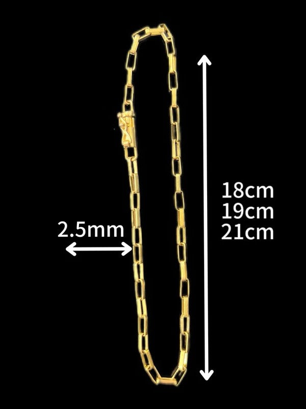 Pulseira Masculina Cartier Moeda Antiga 2.5mm