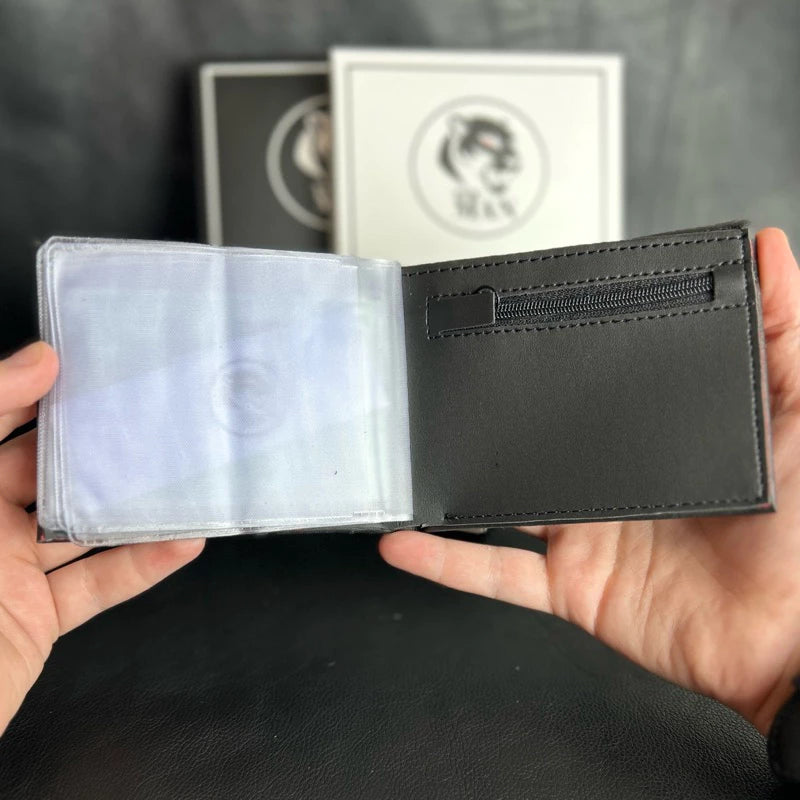 Carteira Masculina THE MAN em Couro Sintético Premium