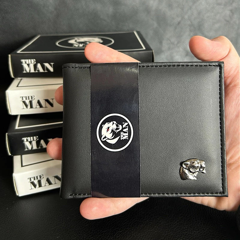 Carteira Masculina THE MAN em Couro Sintético Premium