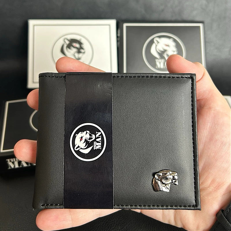 Carteira Masculina THE MAN em Couro Sintético Premium