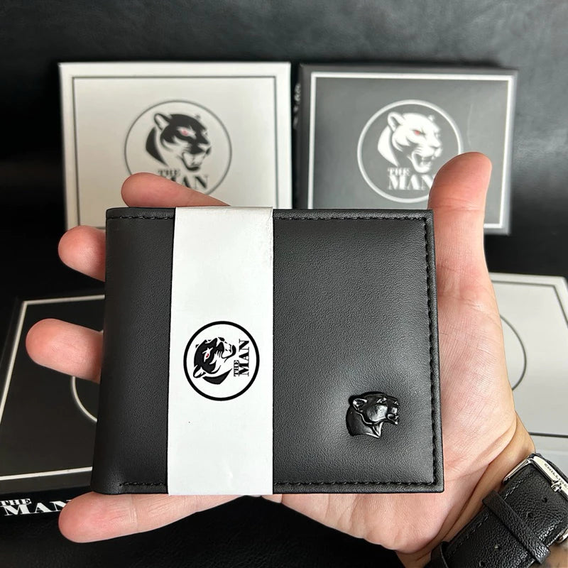 Carteira Masculina THE MAN em Couro Sintético Premium