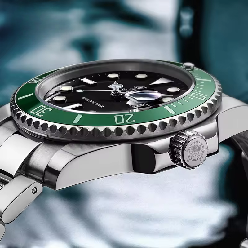 Relógio Masculino Addiesdive Luxo Esportivo à Prova D’Água