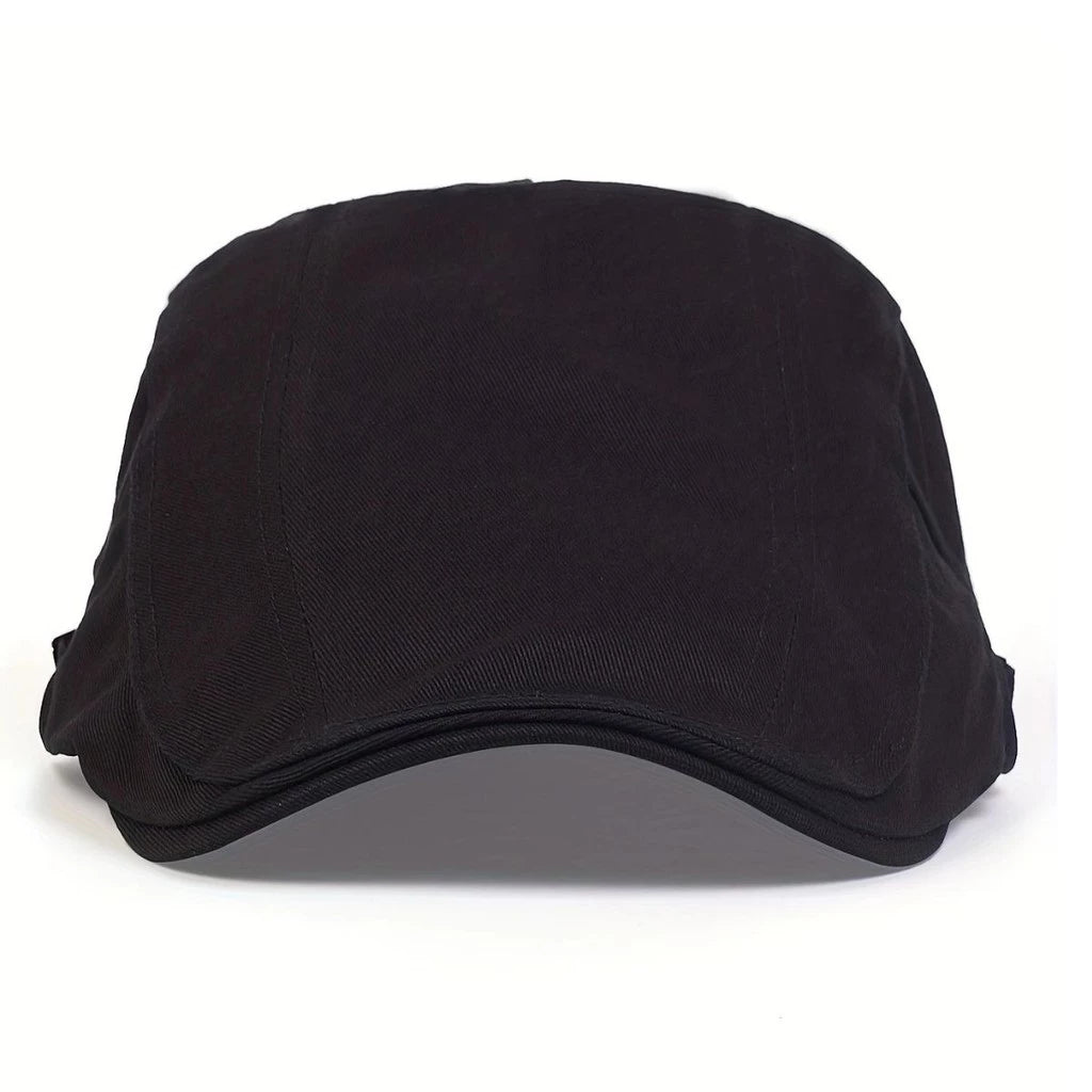 Boina Italiana Masculina Ajustável Sarja de Algodão Premium